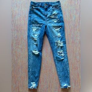 American Eagle- Curvy Hi-rise Jeggings
